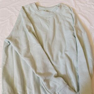 Light mint green light sweatshirt